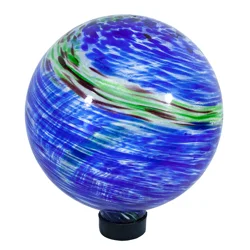 RR 10" Illuminarie Gazing Globe Blue