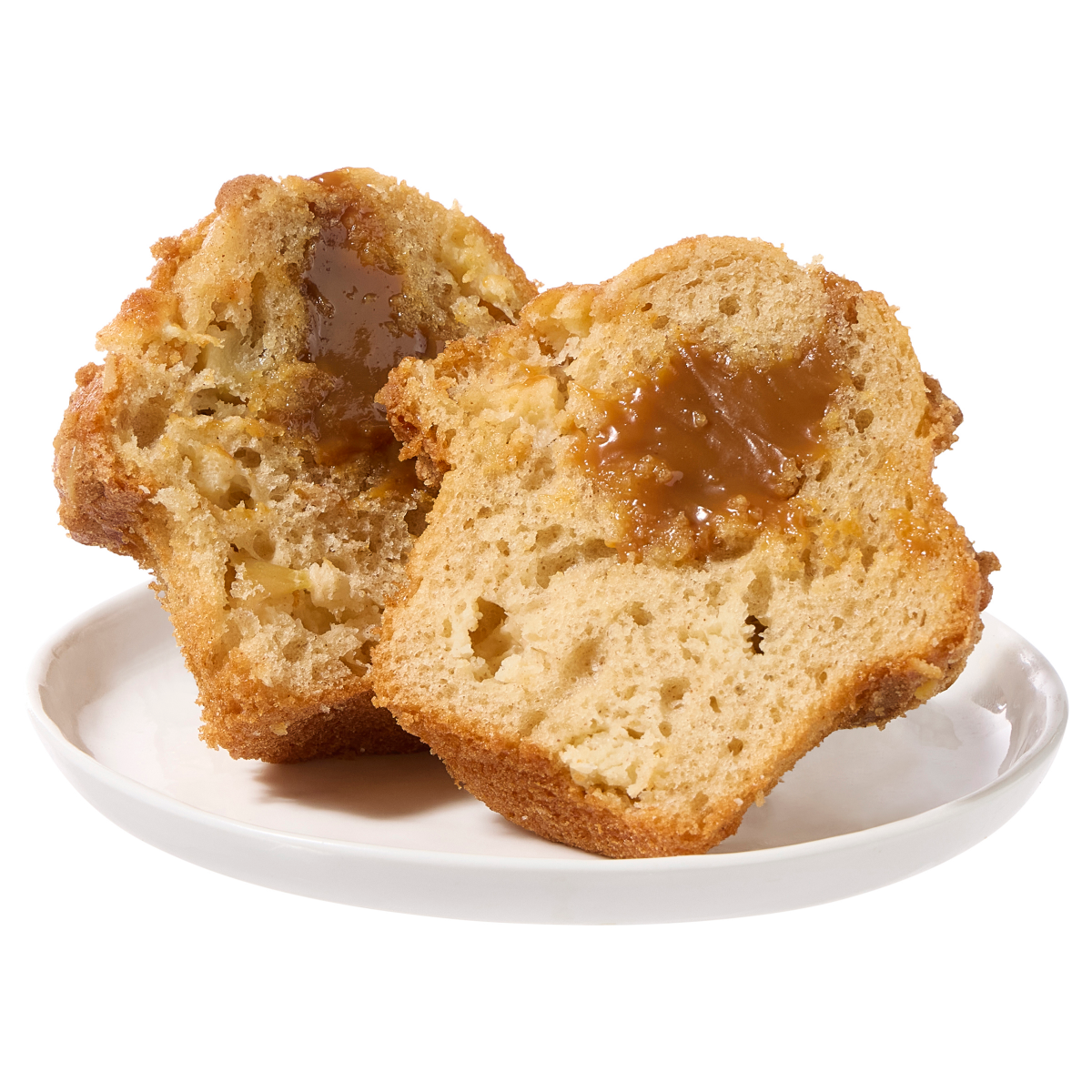 slide 2 of 3, Frederik's By Meijer Frederik's by Meijer Caramel Filled Apple Muffins, 15.5 oz, 4 pk, 4 ct; 15.5 oz