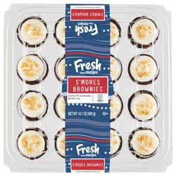 FRESH FROM MEIJER Ffm Brownie Tray Summer Smores