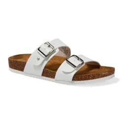 Falls Creek Women's Beach Cate Sandals, White, Size 9