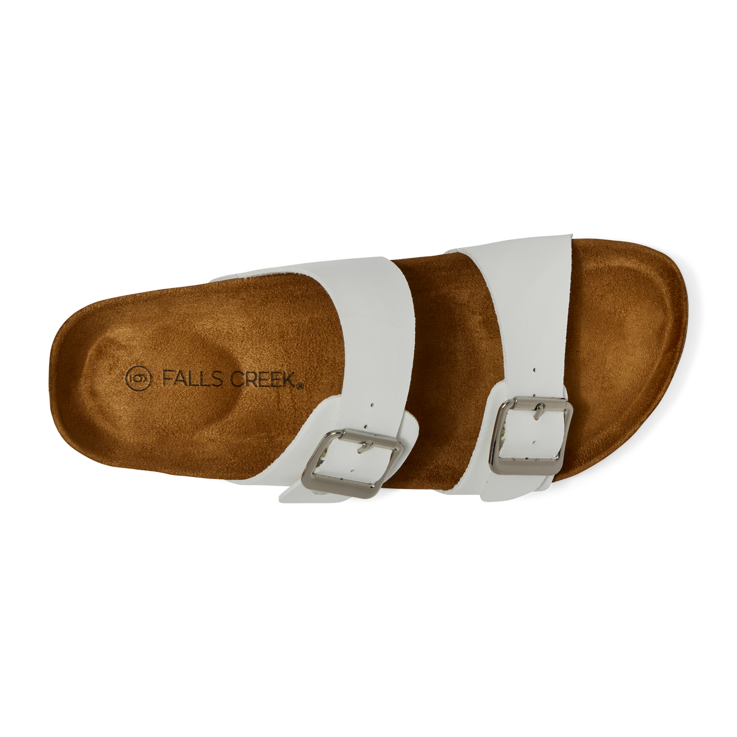 slide 6 of 6, Falls Creek Women's Beach Cate Sandals, White, Size 10, 1 ct