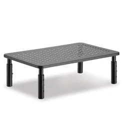 Techcellent Monitor Stand Adjustable Bl