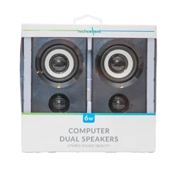 Techcellent Dual Computer Speakers 6W