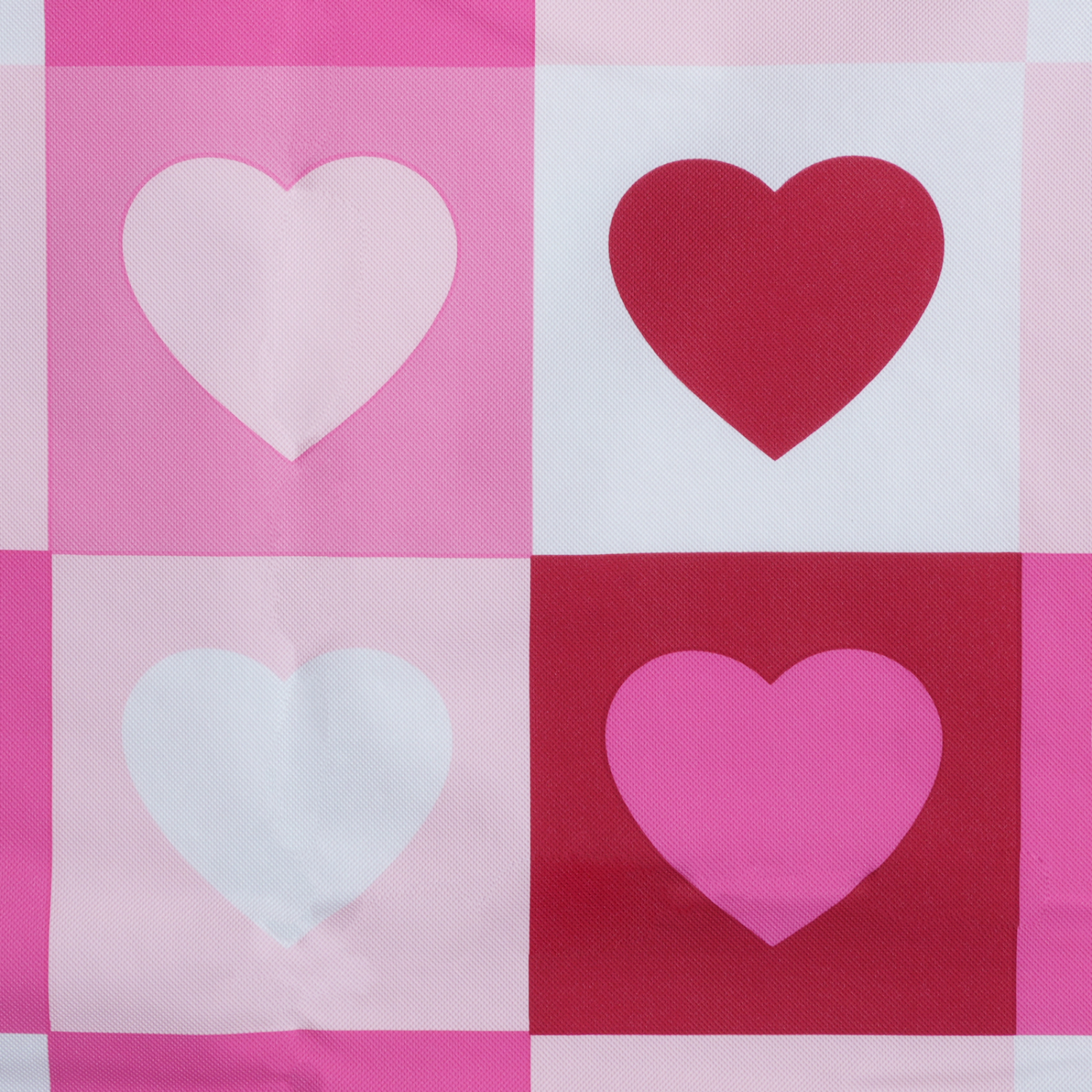 slide 3 of 3, Meijer Corporate Seasonal MCS Val Heartchecker Peva Tablecloth, 60 in x 84 in, 60 inx84 in