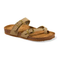 Falls Creek Women's Cody Sandals, Taupe, Size 8
