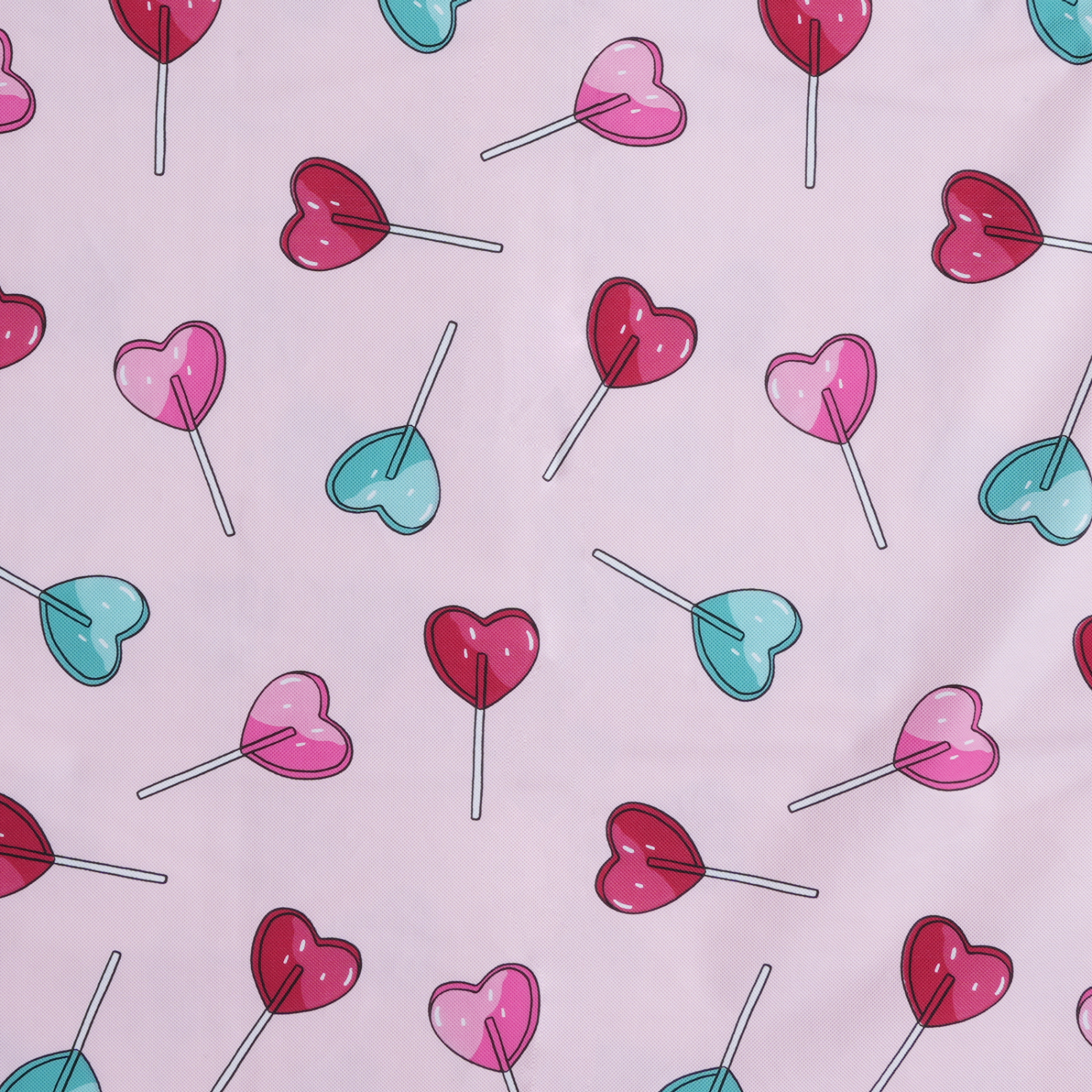 slide 3 of 3, Meijer Corporate Seasonal MCS Val Heart Candy Peva Tablecloth, 60 in x 84 in, 60 inx84 in