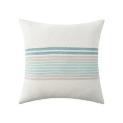 Room & Retreat Sandy Shore Stripes Dec Pillow, 18 In X 18 In