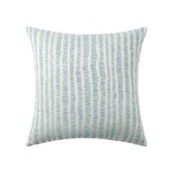 Room & Retreat Teal Stripe Dec Pillow, 18 In X 18 In