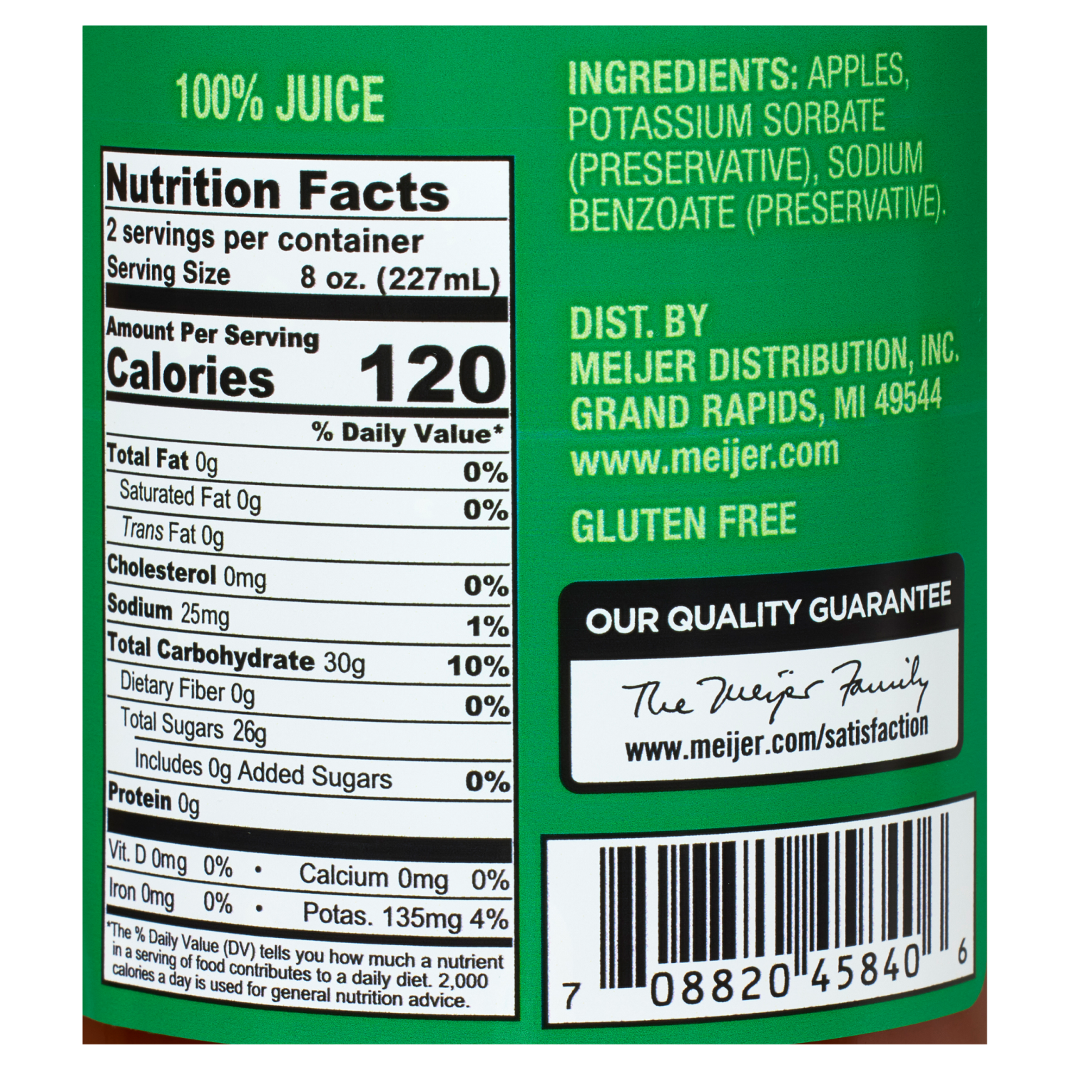 slide 2 of 2, Fresh from Meijer Apple Cider, 16 fl oz, 1 pint, 16 fl oz, 1 pint