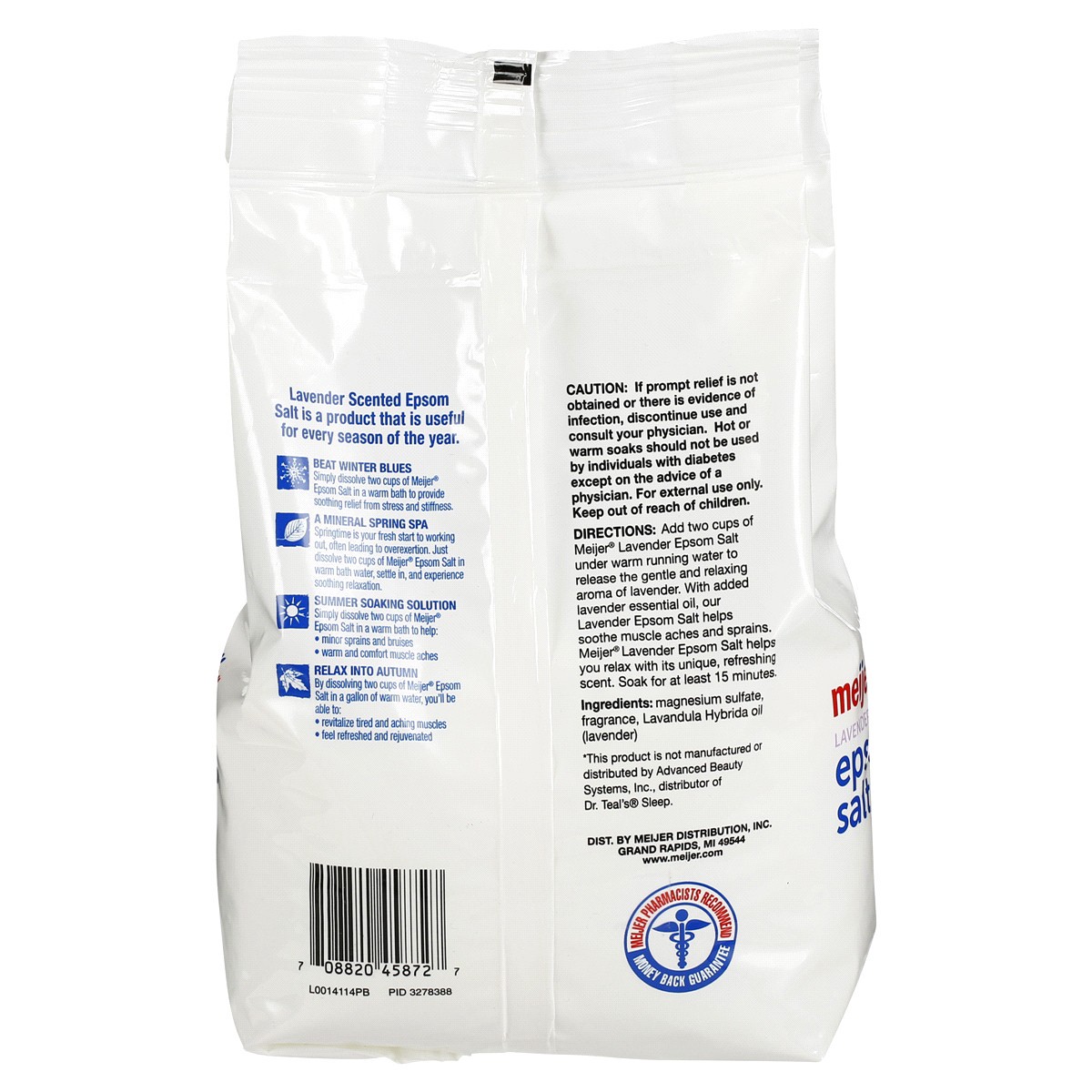 slide 2 of 2, Meijer Spa Lavender Epsom Salt, 3 lb