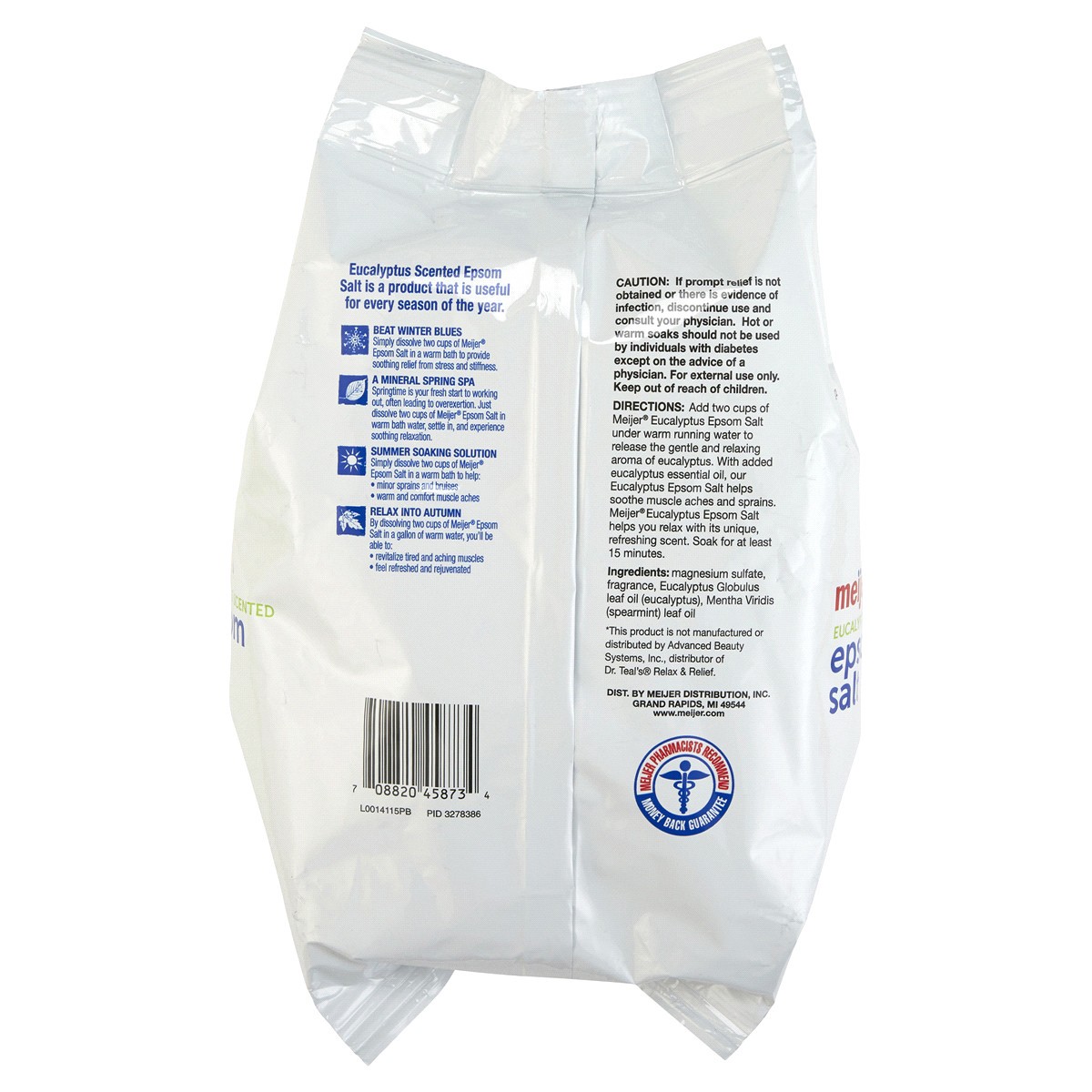 slide 2 of 2, Meijer Spa Eucalyptus Epsom Salt, 3 lb