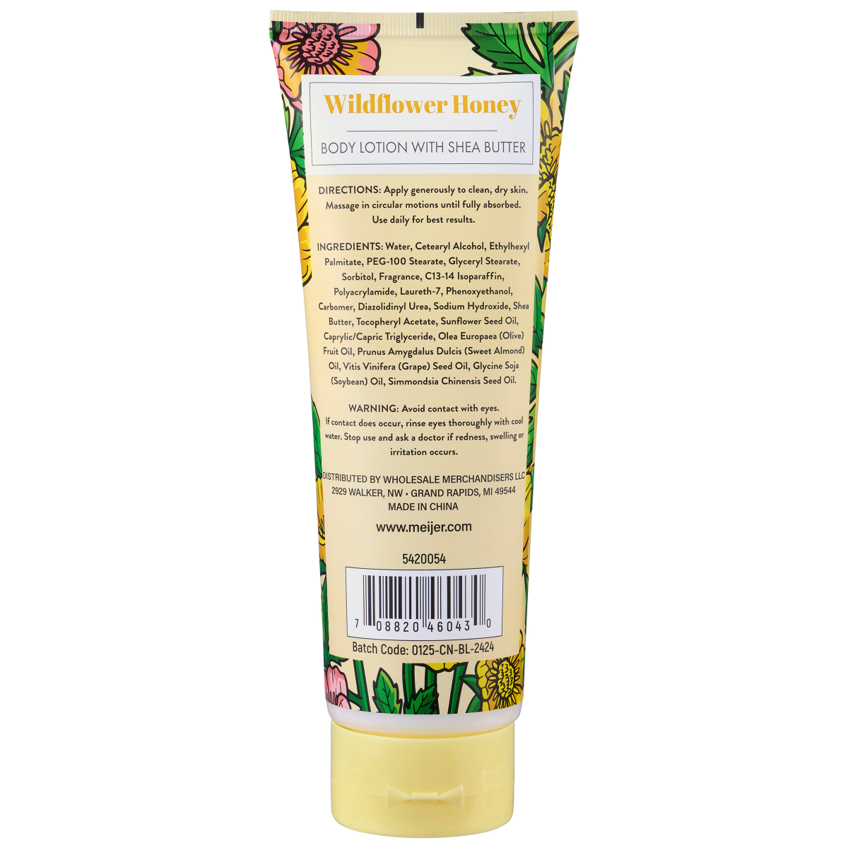 slide 2 of 2, Meijer Corporate Seasonal Body Lotion Wildflower Honey 8oz, 8 oz