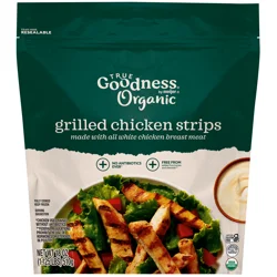 True Goodness Organic Grilled Chicken Strip, 18oz