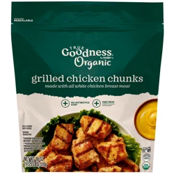 True Goodness Organic Grilled Chicken Chunks,18oz
