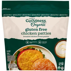 True Goodness Organic Chicken Patties, 22oz