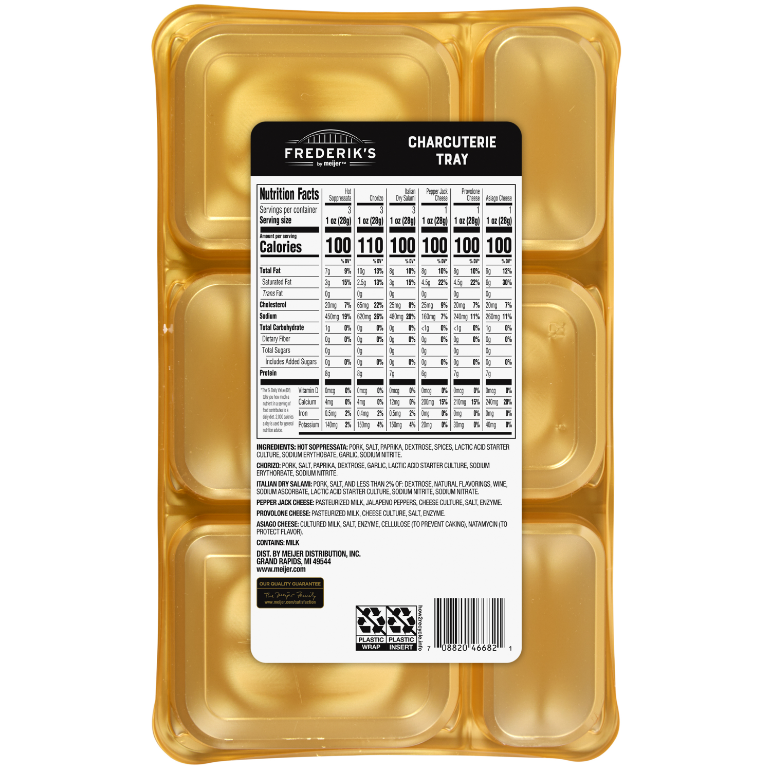 slide 2 of 2, Frederik's By Meijer Frederik's by Meijer Charcuterie Tray, 12 oz., 12 oz