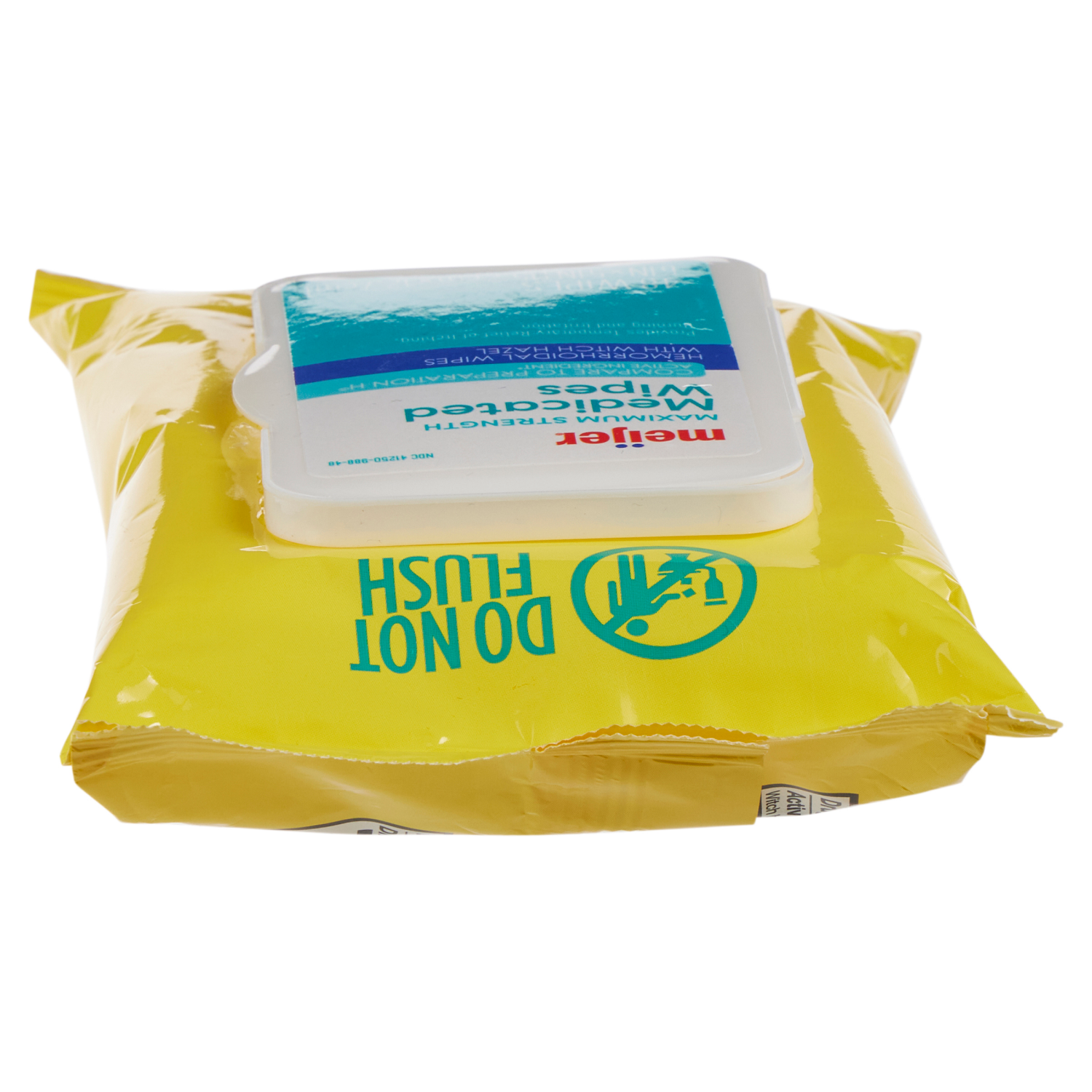 slide 5 of 5, MEIJER HEMORRHOIDAL MEDICATED WIPES REFILL, 48 ct