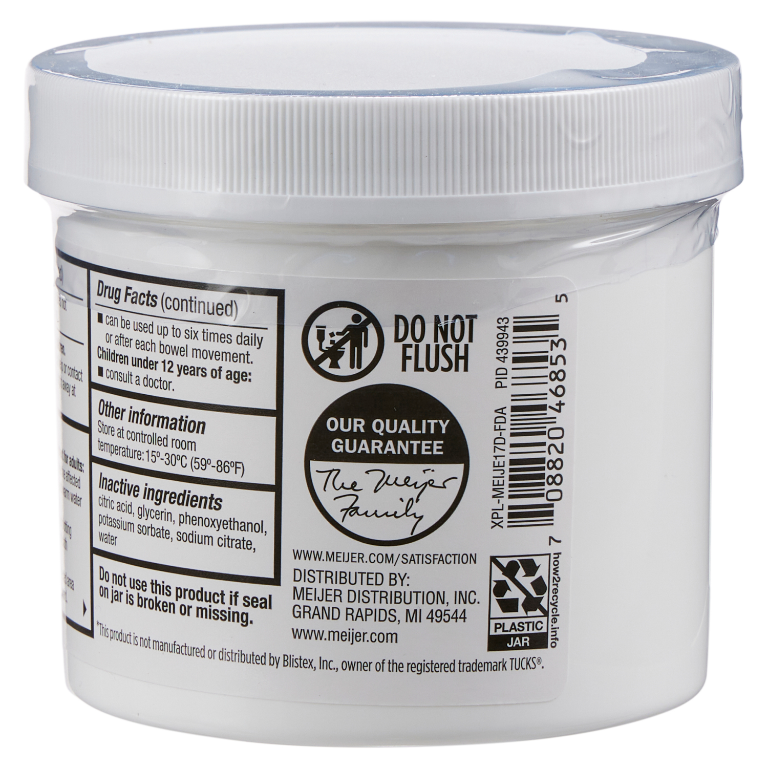 slide 2 of 5, Meijer Hemorroidal Medicated Pads, 100 ct