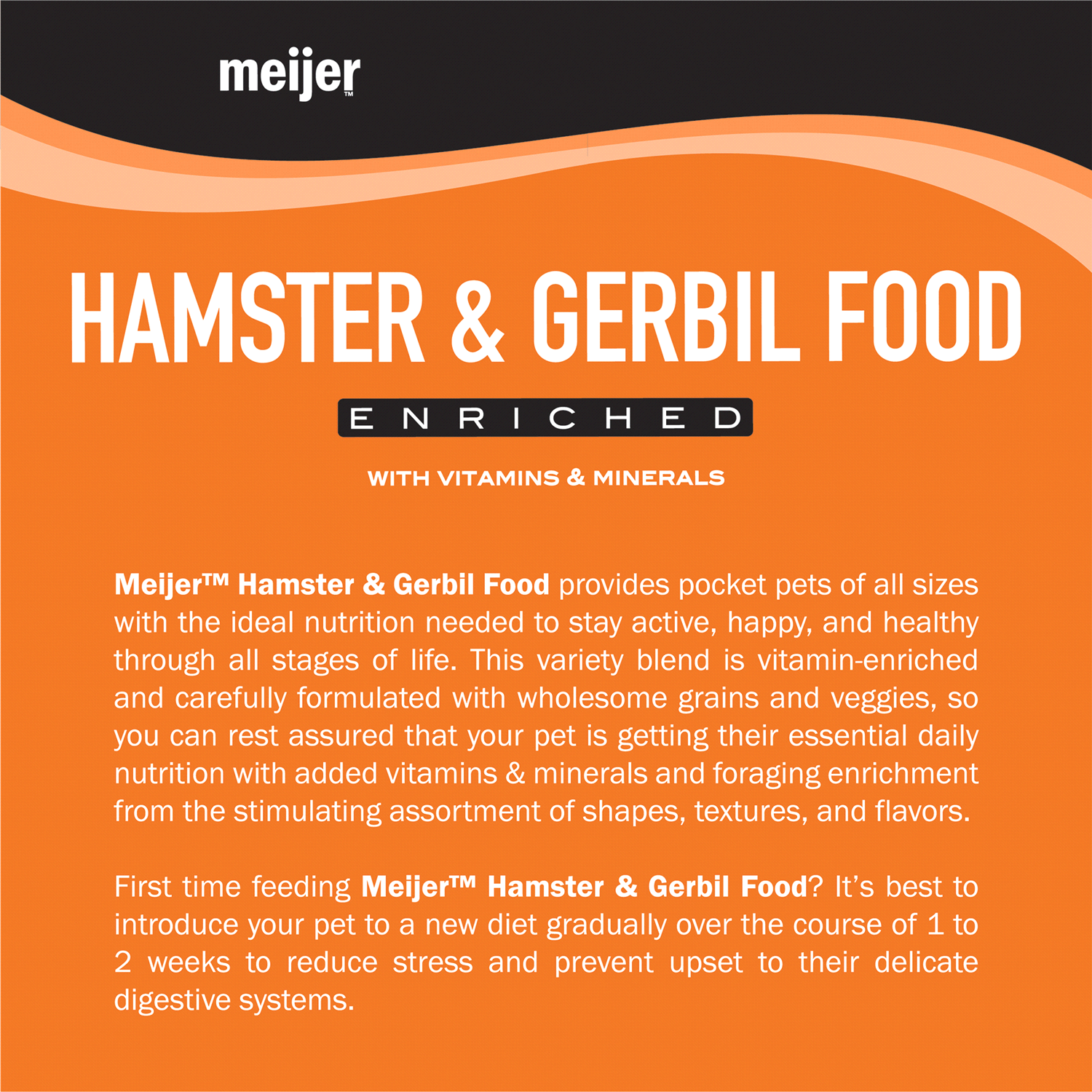 slide 2 of 4, Meijer Hamster & Gerbil Food, 4.5 lb