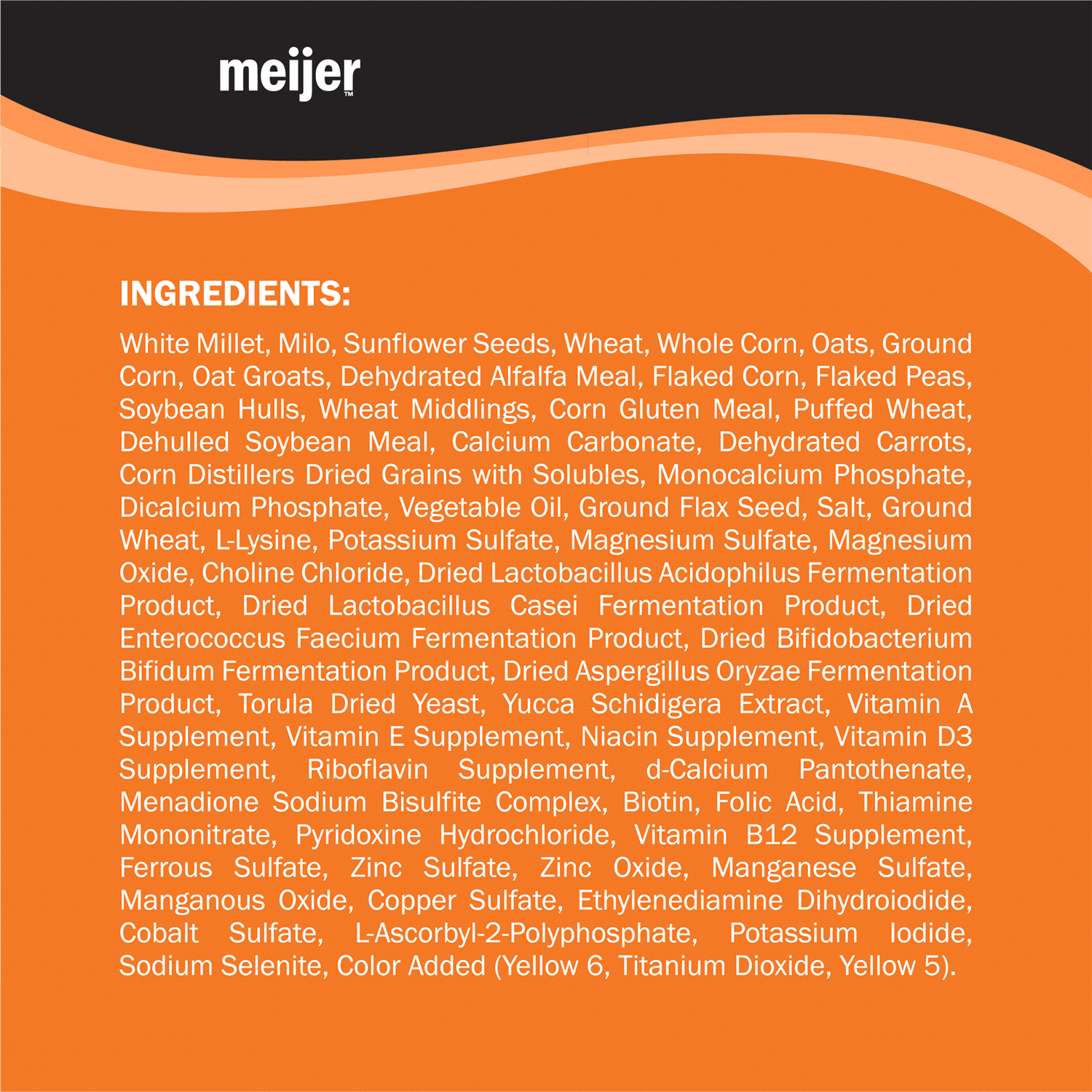 slide 4 of 4, Meijer Hamster & Gerbil Food, 4.5 lb