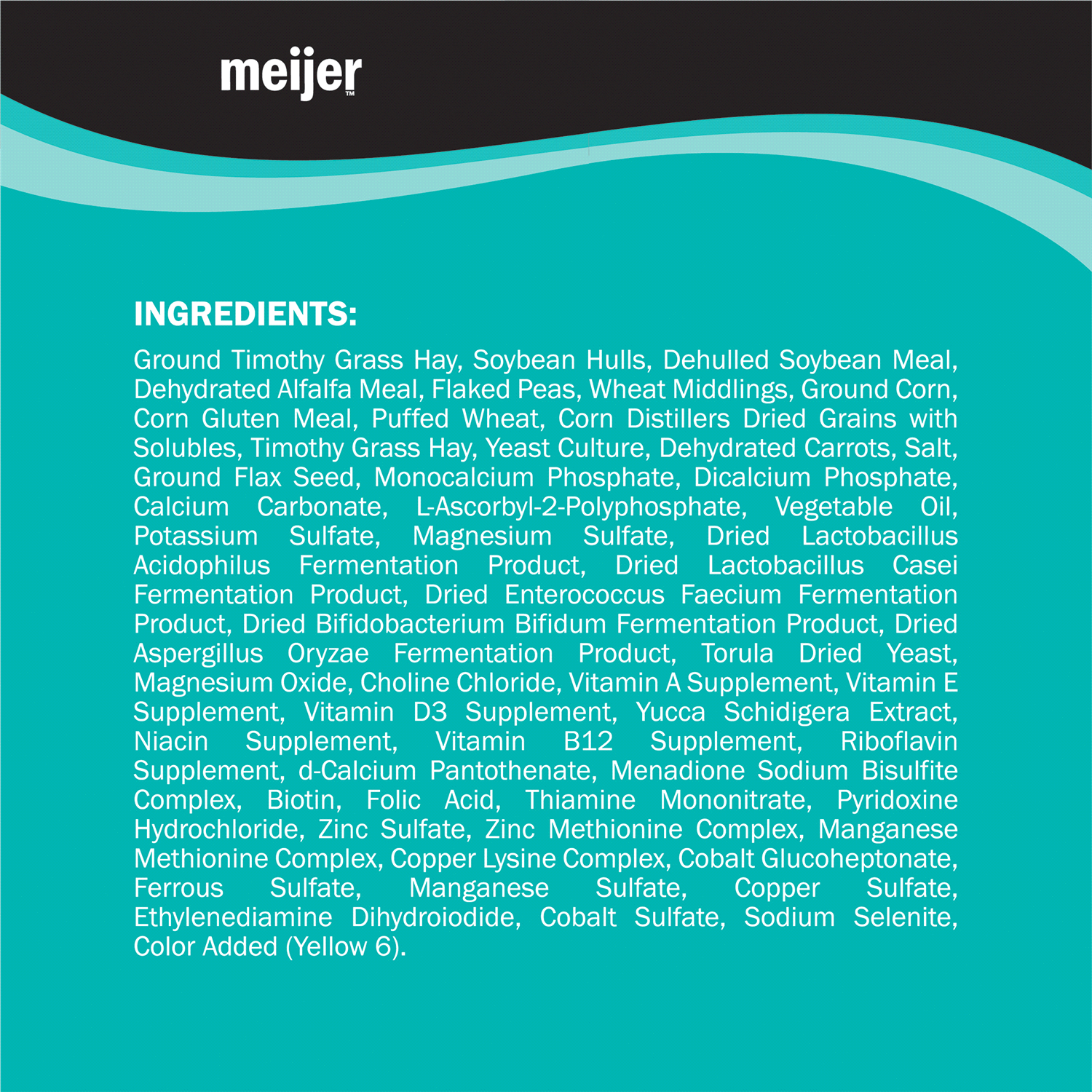 slide 4 of 4, Meijer Guinea Pig Food, 8 lb