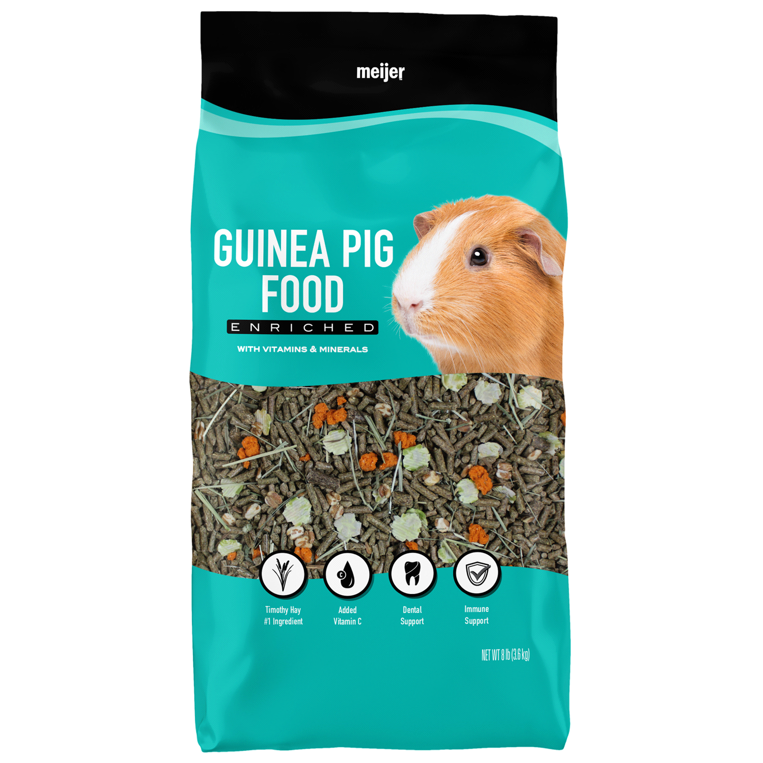 slide 1 of 4, Meijer Guinea Pig Food, 8 lb