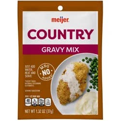 Meijer Country Gravy Mix
