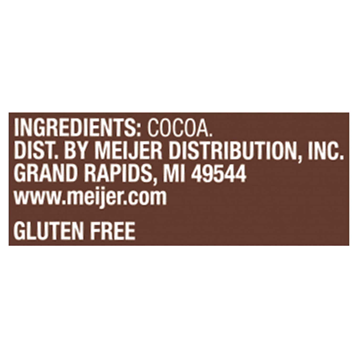 slide 3 of 4, Meijer Unsweetened 100% Cacao, 8 oz