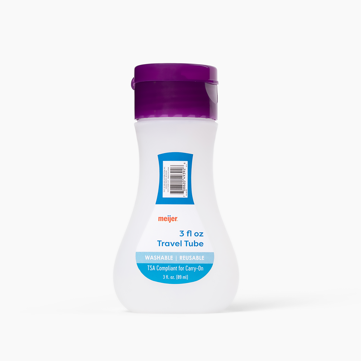 slide 3 of 5, Meijer Soft Touch Dispensing Bottle, 3 oz