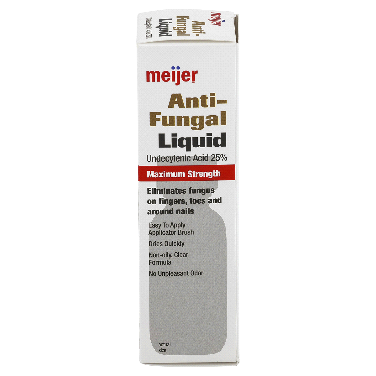 slide 3 of 4, Meijer Anti-Fungal Nail Solution, 1 oz