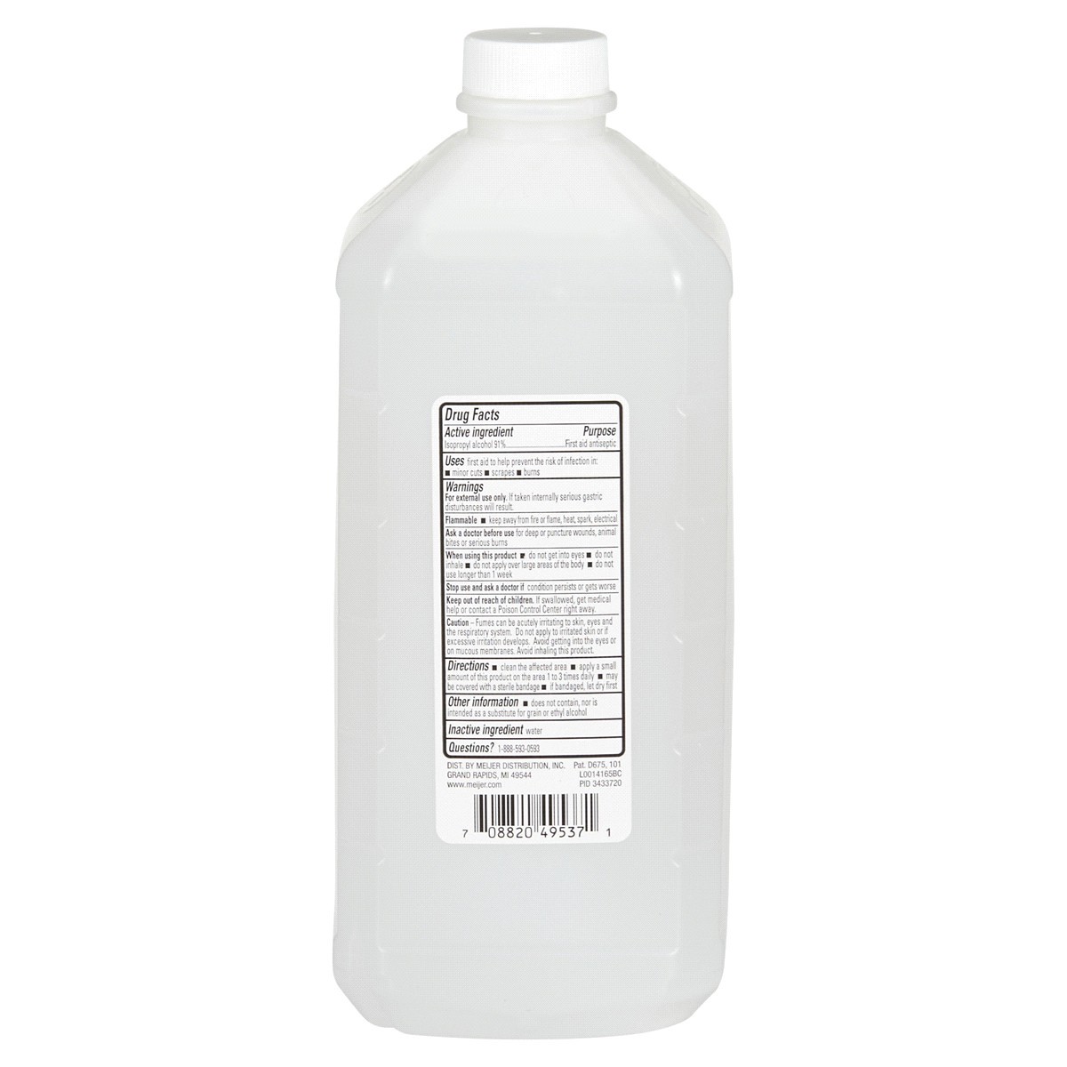 slide 22 of 29, 91% Isopropyl Alcohol First Aid Antiseptic, 32 oz