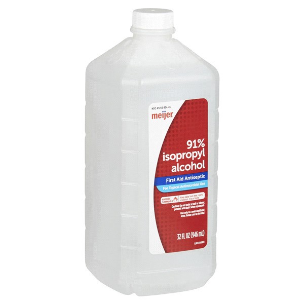 slide 17 of 29, 91% Isopropyl Alcohol First Aid Antiseptic, 32 oz