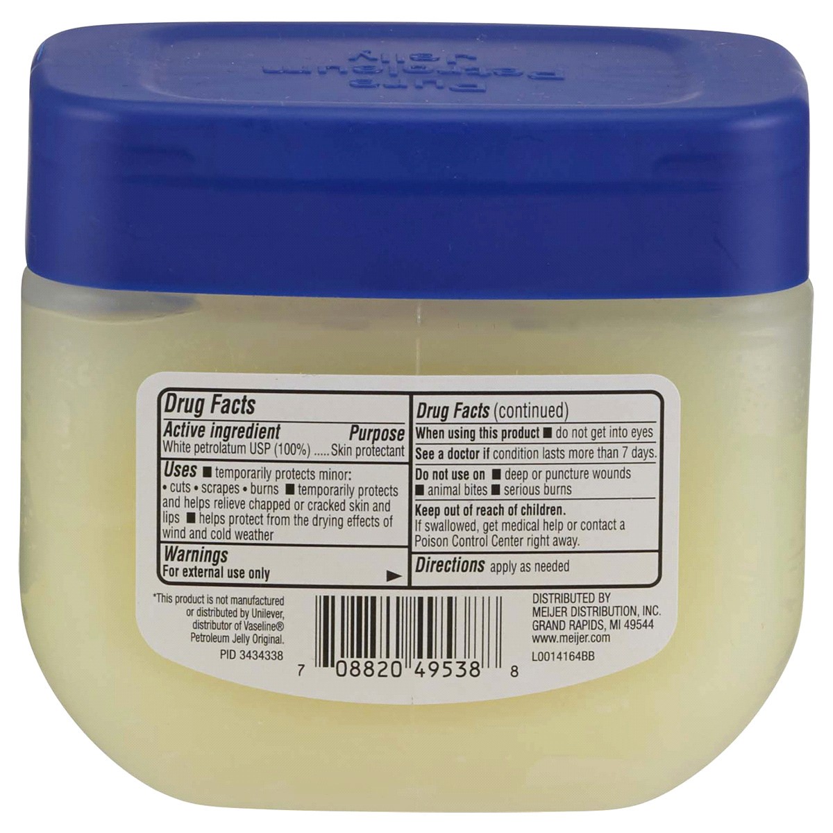 slide 2 of 2, Meijer Petroleum Jelly, 13 oz