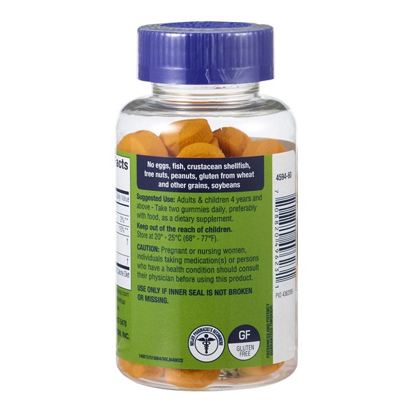 slide 6 of 9, MEIJER WELLNESS Meijer Turmeric Ginger Gummy, 60 ct