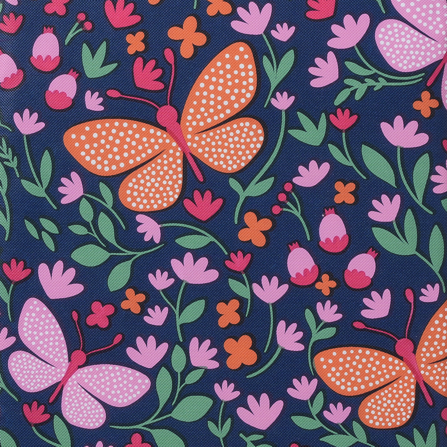 slide 3 of 4, Meijer Corporate Seasonal Mcs Spring Butterflies Peva Tablecloth, 60 In X 84 In, 60 x 84 