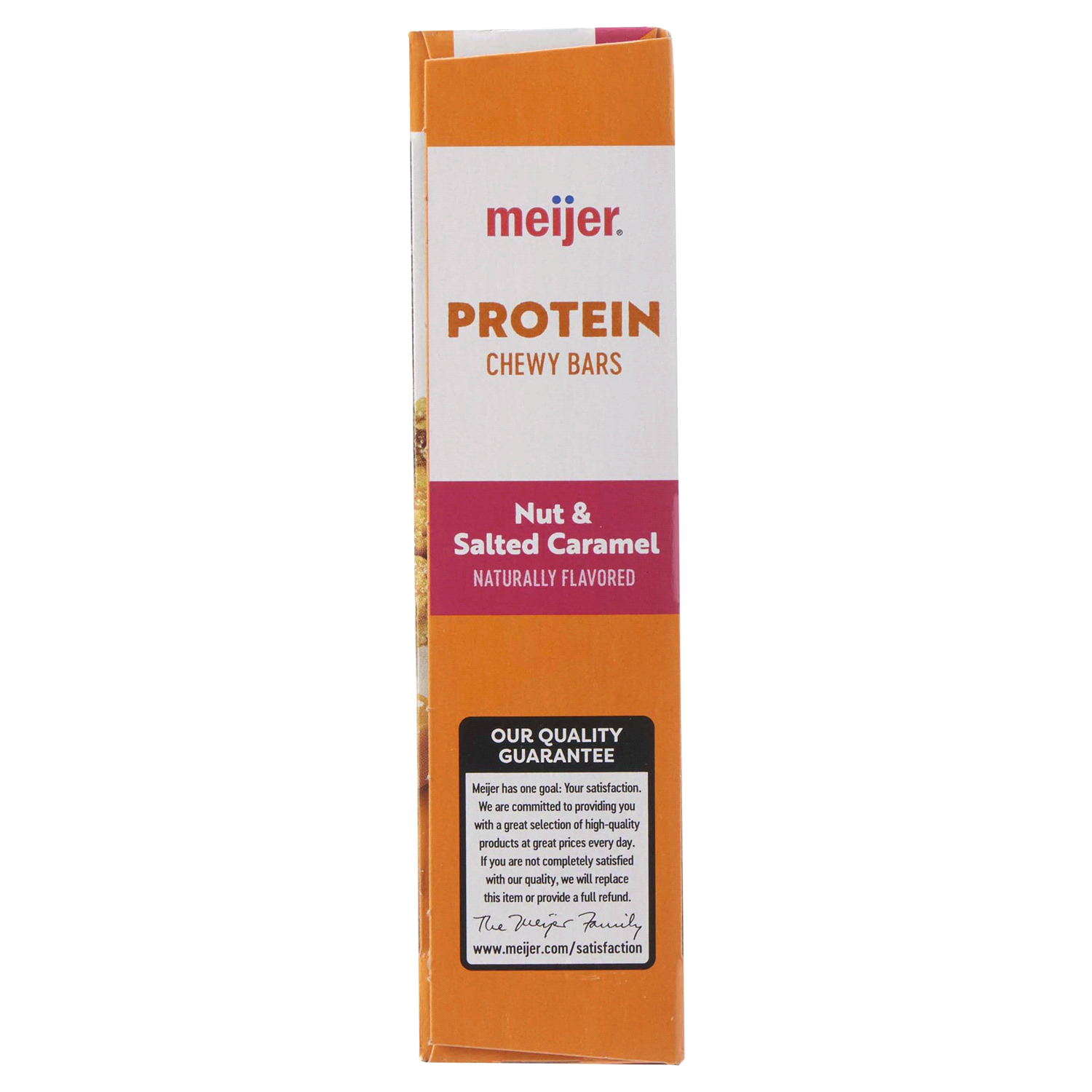 slide 3 of 4, Meijer Nuts & Salted Caramel Chewy Protein Bars, 5 ct
