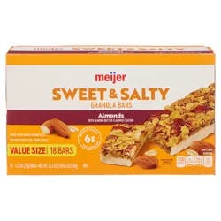 Meijer Sweet & Salty Almond Granola Bars