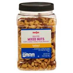 Meijer Salted Roasted Mixed Nuts