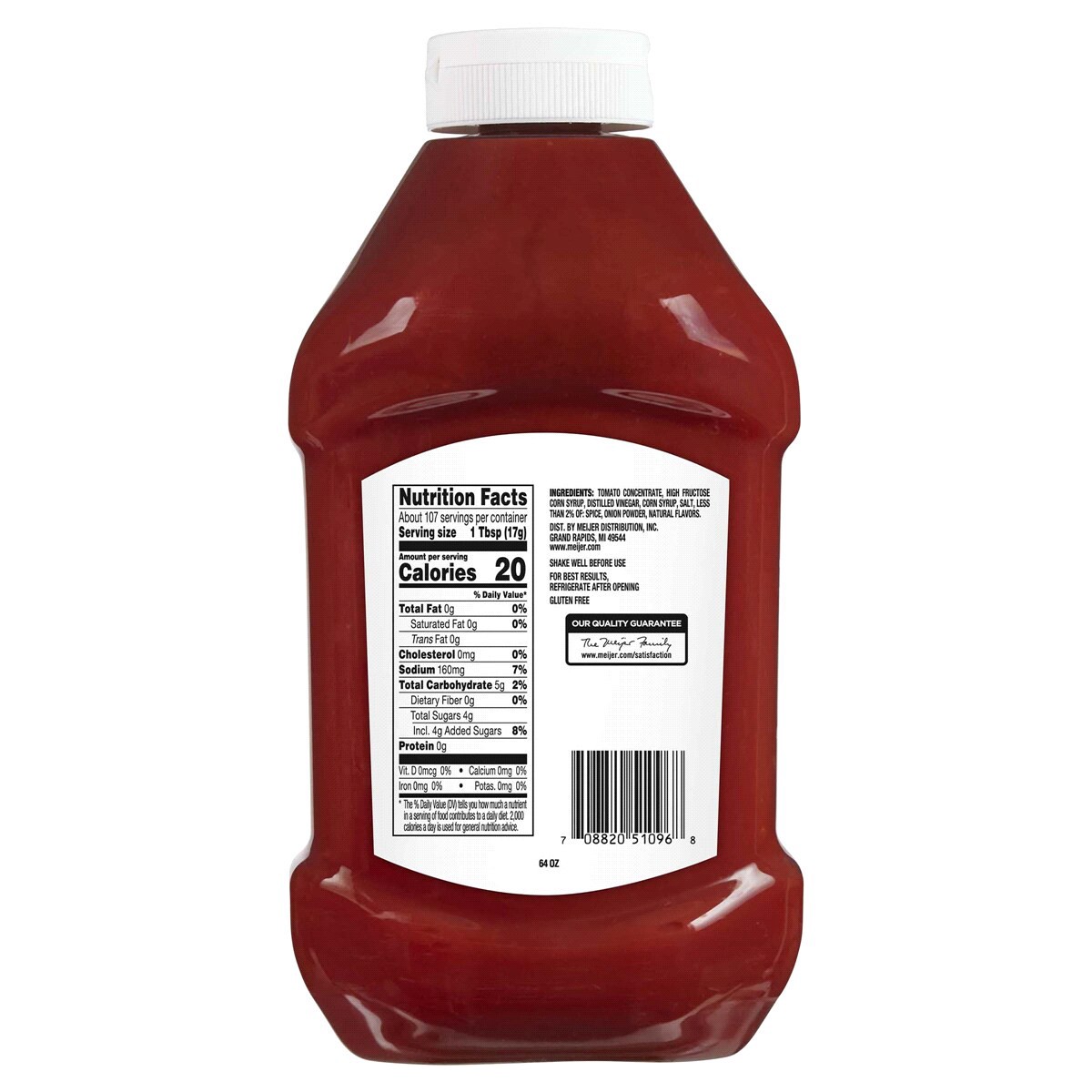 slide 2 of 2, Meijer Ketchup - 64 oz, 64 oz
