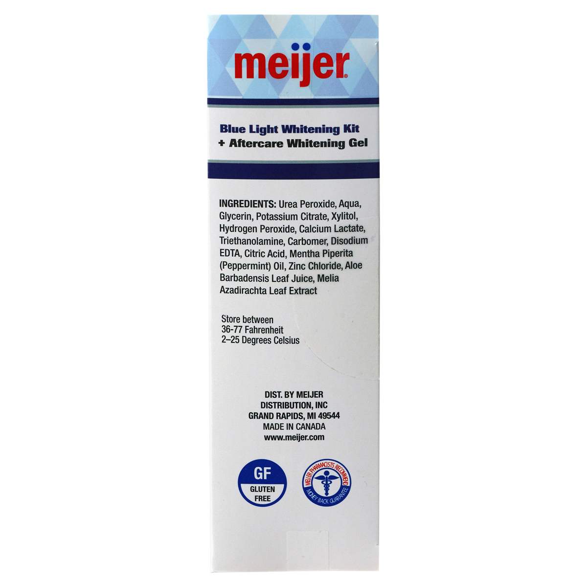 slide 2 of 4, Meijer Blue Light Whitening Kit And Aftercare Whitening Gel, 1 ct