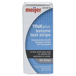 Meijer True Plus Ketone Test Strips