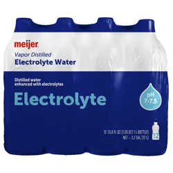 Meijer Electrolyte Water, 12 Pk. / 33.8 Oz