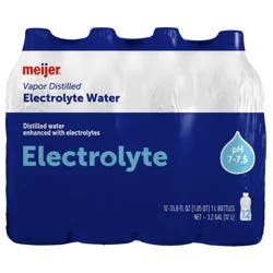 Meijer Electrolyte Water /