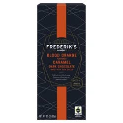 FREDERIKS BY MEIJER Frederik's by Meijer Blood Orange Flavored Caramel Dark Chocolate