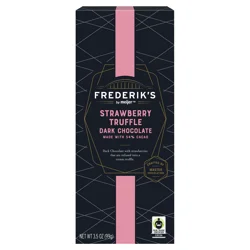 FREDERIKS BY MEIJER Frederik's by Meijer Strawberry Truffle Dark Chocolate - 3.5 oz