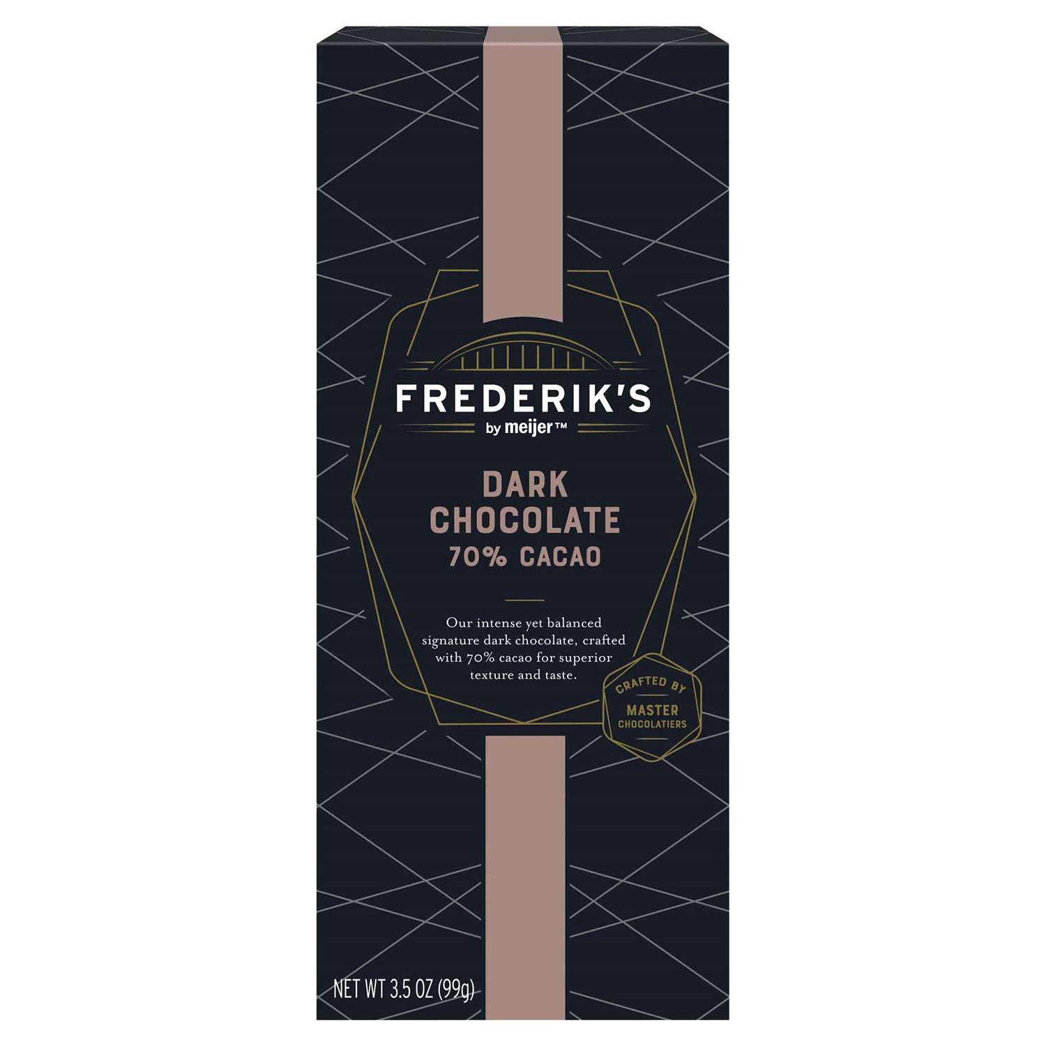 slide 1 of 5, FREDERIKS BY MEIJER Frederik's by Meijer Dark Chocolate - 3.5 oz, 3.5 oz