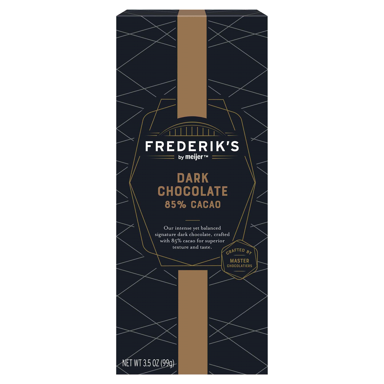 slide 1 of 5, FREDERIKS BY MEIJER Frederik's by Meijer 85% Cacao Dark Chocolate, 3.5 oz