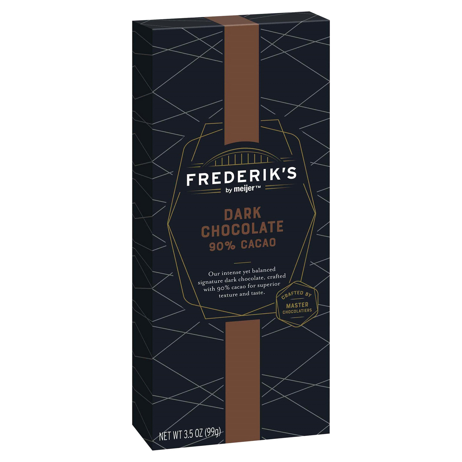 slide 4 of 5, FREDERIKS BY MEIJER Frederik's by Meijer 90% Cacao Dark Chocolate - 3.5 oz, 3.5 oz