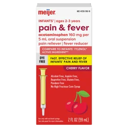 Infant Pain And Fever Oral Suspension Cherry, 2 Oz