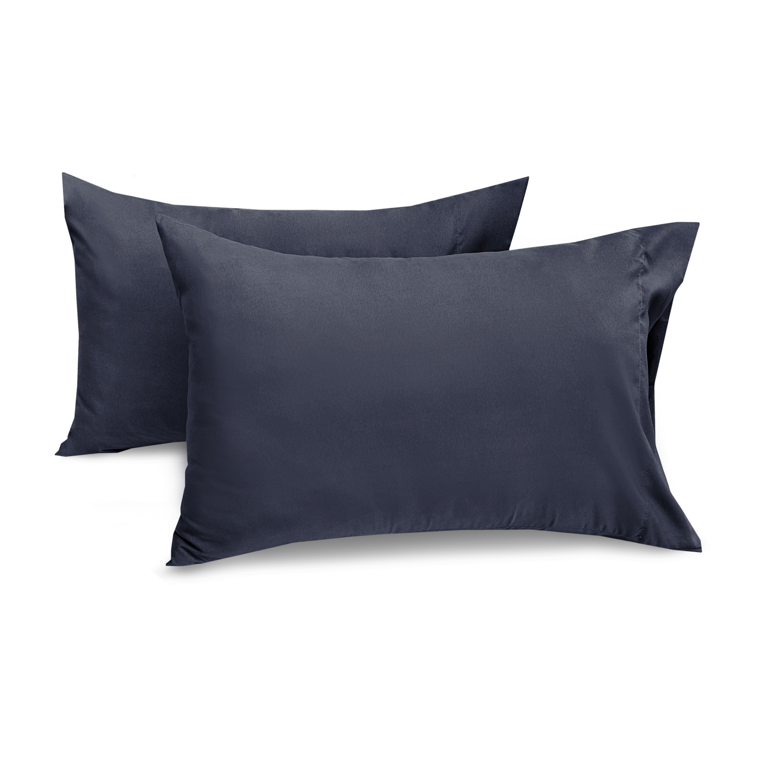 slide 5 of 5, Havenstay Pillowcases, Standard, Charcoal, standard